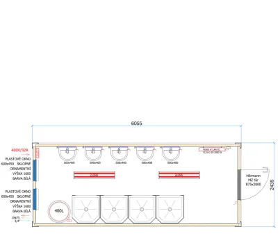 Sanitární buňka - SB7
